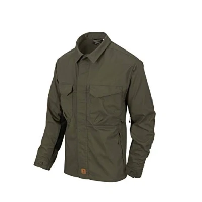 Afbeelding van Helikon Tex Heren Woodsman Shirt Zwart, Taiga groen/zwart