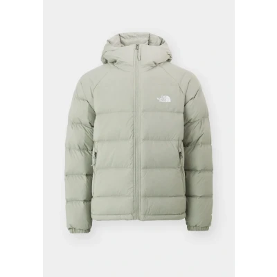 Afbeelding van The North Face Hydrenalite Hoodie Gewatteerde jas, Heren, Maat: Medium, Clay grey
