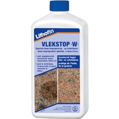 Afbeelding van Vlekstop W Speciale wateroplosbare impregnering UNIVERSEEL (binnen en buiten) Lithofin 0,5 L