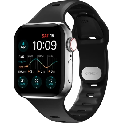 Afbeelding van Nomad Sport Band Slim Apple Watch 38mm / 40mm 41mm zwart NM01153085