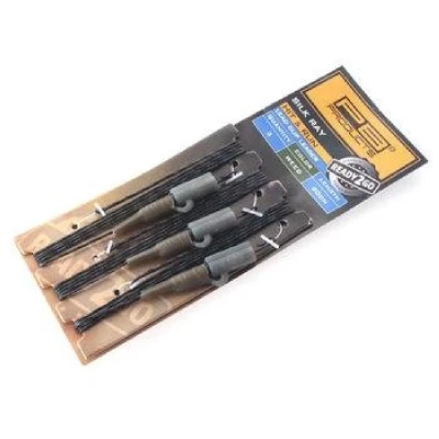 Afbeelding van PB Products Ready2Go Silk Ray Hit &amp; Run Leadclip Leader Weed 90cm (3 stuks) Leaders