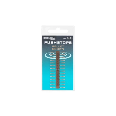 Afbeelding van Drennan Pushstop (28pcs) Maat : Pellet Brown