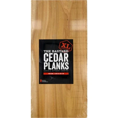 Afbeelding van The Bastard Smoke Plank L 40x20x1cm Red Cedar (2 stuks)