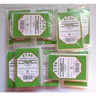 Afbeelding van docsmagic.de 500 Premium standaard Amerikaanse gezelschapspel hoezen 57 x 89 10 verpakkingen US 59 91