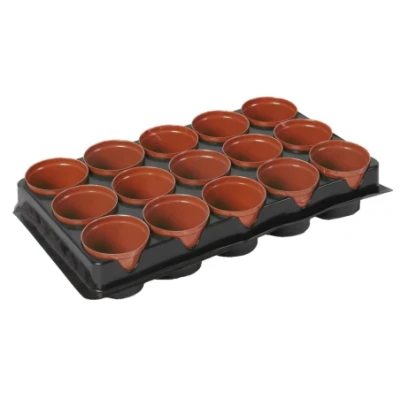 Afbeelding van Kweekpotjes 15 stuks rond