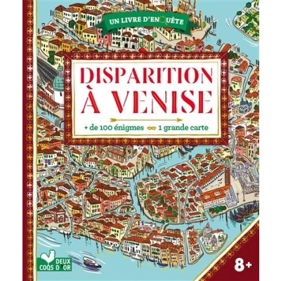 Image de Disparition à Venise livre avec carte