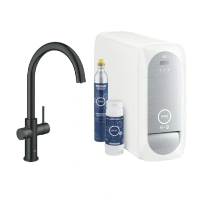 Afbeelding van GROHE BLUE HOME C UITLOOP STARTERKIT; GEFILTERD, GEKOELD EN BRUISEND WATER