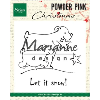 Afbeelding van Marianne D Clear stamp ijsberen PP2808 10x12,5cm