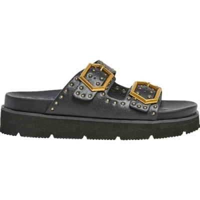 Afbeelding van Pepe Jeans POLA Studs Muiltjes, Dames, Maat: 36, Black Kunststof