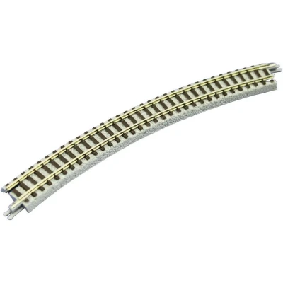 Afbeelding van Z Rokuhan rails (met ballastbed) 7297014 Gebogen 30 245 mm 6 stuk(s)
