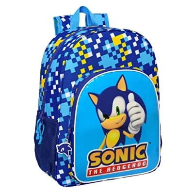 Afbeelding van Schoolrugzak Sonic Speed 33 x 42 14 cm Blauw L