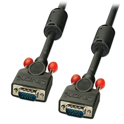 Afbeelding van LINDY 36371 VGA kabel Aansluitkabel stekker 15 polig, polig 0.50 m Zwart