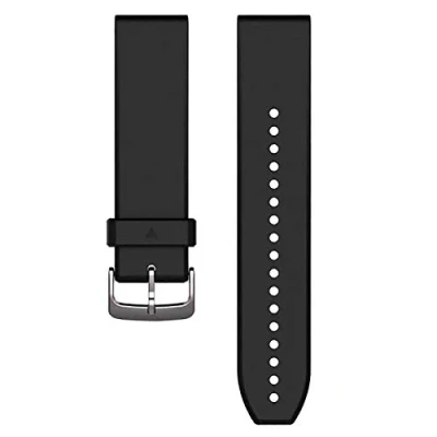 Afbeelding van Garmin Quickfit 22 mm Siliconen Horlogeband Zwart