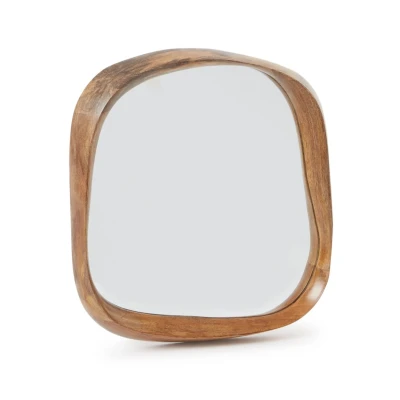 Afbeelding van Urban Nature Culture Shizo M Wandspiegel 41,3 Cm X 43 Bruin