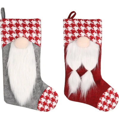 Afbeelding van Flamingo Barda Speelgoed Honden;katten Kerst Sok 25x3x45cm Assortiment 1st 139322