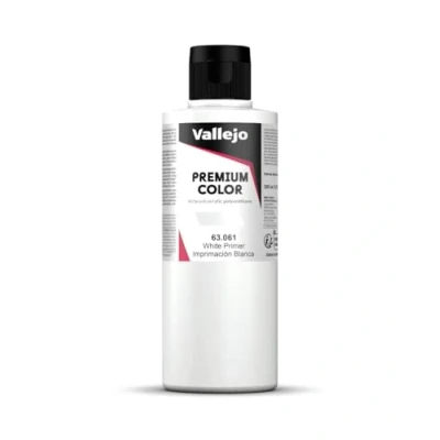 Afbeelding van Vallejo 063061 primer, 200 ml, wit