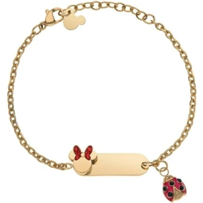 Afbeelding van Disney Jewelry Mickey Mouse Armband voor kinderen, Maat: One Size, Gold coloured