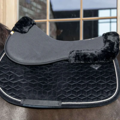 Afbeelding van Kentucky Zadelonderlegger Halfpad Anatomic Absorb Black