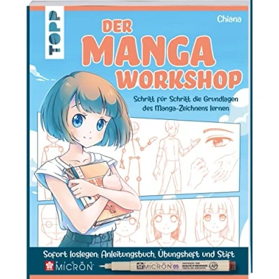 Afbeelding van Der Manga Workshop. Schritt für die Grundlagen des Zeichnens lernen