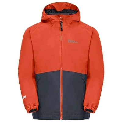 Afbeelding van Jack Wolfskin Iceland Unisex Winterjas voor kinderen, Maat: 92, Carnelian