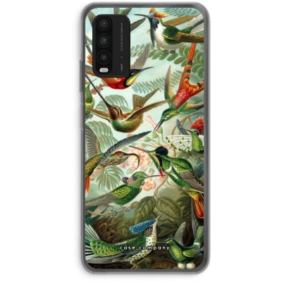 Afbeelding van Case Company® hoesje geschikt voor Xiaomi Redmi 9T Haeckel Trochilidae Soft Cover Telefoonhoesje Bescherming aan alle Kanten en Schermrand