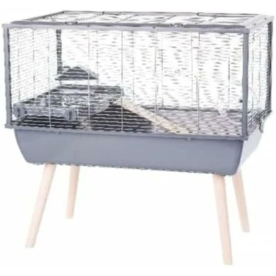 Afbeelding van Zolux Neolife 80 Hamsterkooi Dierenverblijf 78x48x75 cm Grijs