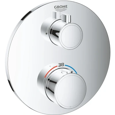 Afbeelding van GROHE Grohtherm afbouwdeel voor inbouw douchekraan thermostatisch