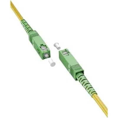 Afbeelding van Goobay Glasvezelkabel (FTTH), Singlemode (OS2) Yellow, Geel (Simplex), 30 m