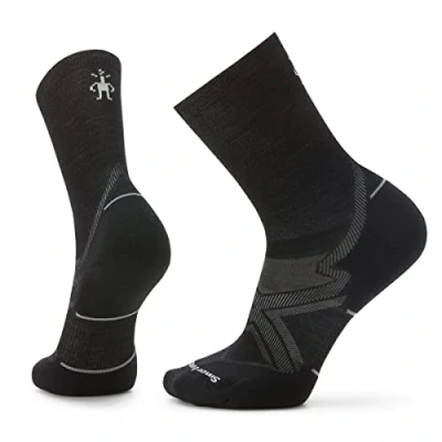 Afbeelding van Smartwool RUN COLD Weather Targeted Cushion CREW Sportsokken, Maat: 38 41, Black