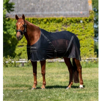 Image de Back on Track Couverture Anti Mouches Sienna Noir 155 cm