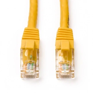 Afbeelding van Netwerkkabel Cat6a U/UTP 7 meter (Geel)