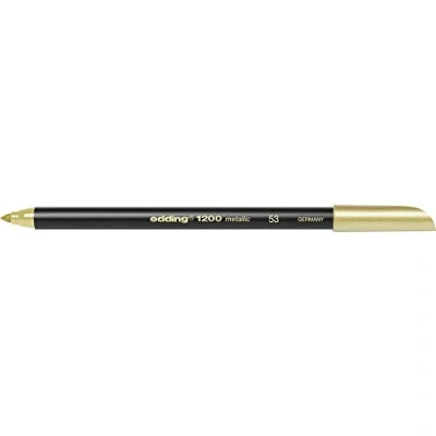 Afbeelding van Fineliner edding 1200 053 fijn metallic goud