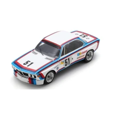 Afbeelding van BMW 3.0 CSL Spark Modelauto 1:18 1973 Toine Hezemans / Dieter Quester Motorsport 18S857 24H Le