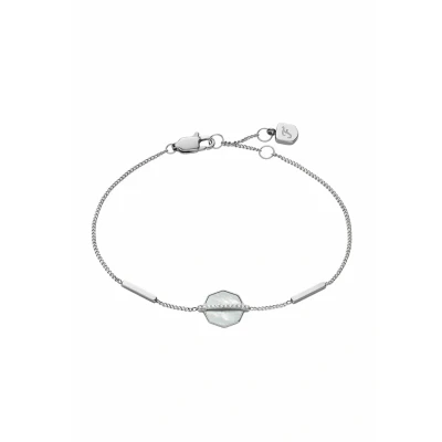 Afbeelding van Fossil Zilveren messing damesarmband, JF04910040