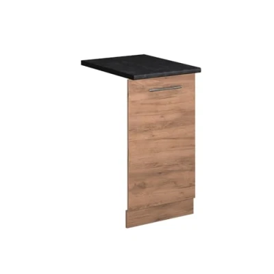 Afbeelding van Vicco Panneau Lave Vaisselle Fame Line Chêne Goldkraft 45 cm AP Anthracite