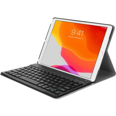 Afbeelding van Mobiparts Bluetooth keyboard / klavier Case Apple iPad 10.2 (2019/2020/2021) Zwart MP 104390