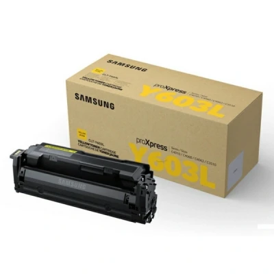 Image de Samsung CLT Y603L Jaune originale cartouche de toner pour ProXpress C4010ND C4060FX