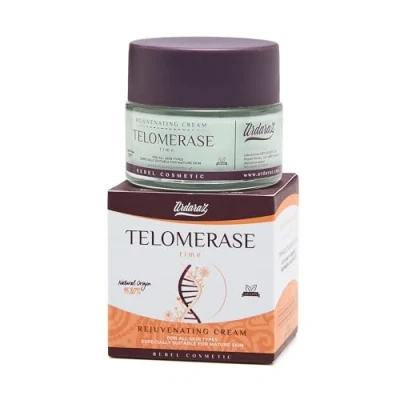 Afbeelding van Ardaraz Hydraterende gezichtscrème met telomerase en hyaluronzuur. Anti rimpelcrème voor dames, verjongend effect, stevigere huid. Ideaal de rijpe 50 ml