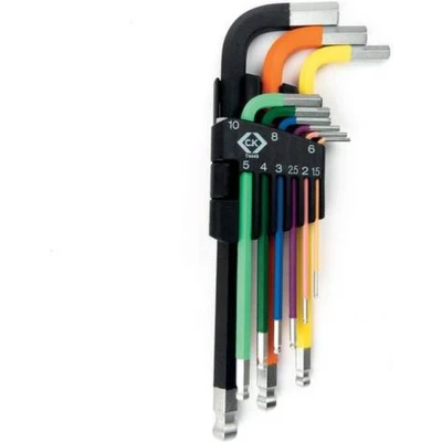 Afbeelding van C.K Inbussleutelset Sleutelbreedte: 1.5 mm, 2 2.5 3 4 5 6 8 10 mm