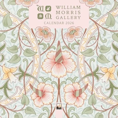 Afbeelding van William Morris Gallery Mini Wall Calendar 2026 (Art Calendar)