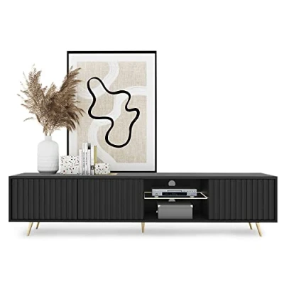 Afbeelding van Selsey Bello RTV 135 cm Zwart