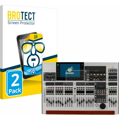 Afbeelding van BROTECT Screenprotector voor Behringer Wing Folie Beschermfolie transparant (2 Stuks)