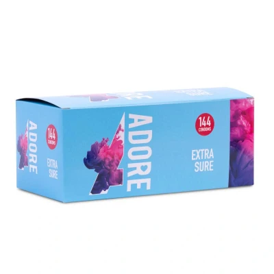 Afbeelding van Adore Extra Sure Condooms 144st