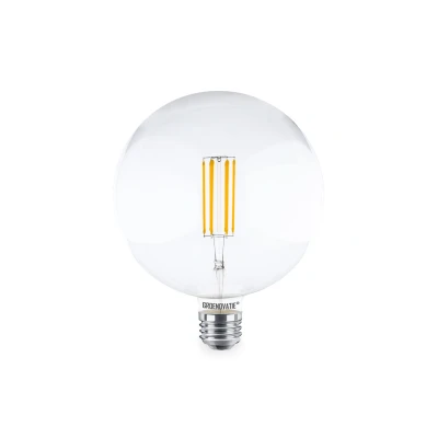 Afbeelding van E27 LED Filament Grote G180 Globelamp 8W Warm Wit Dimbaar