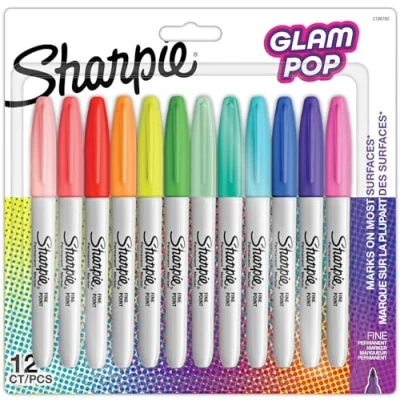 Image de Marqueur permanent Glam Pop Sharpie fine pointe 0,9mm