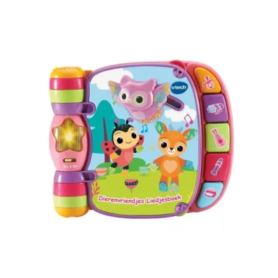 Afbeelding van VTech Baby Dierenvriendjes Liedjesboek Roze