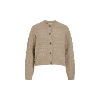 Afbeelding van VILA VITILLIA O NECK L/S KNIT CARDIGAN Dames Cardigans