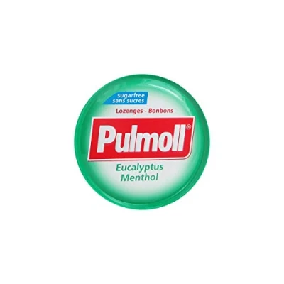 Afbeelding van Pulmoll Tabletten zonder suiker, eucalyptus menthol, 45 g