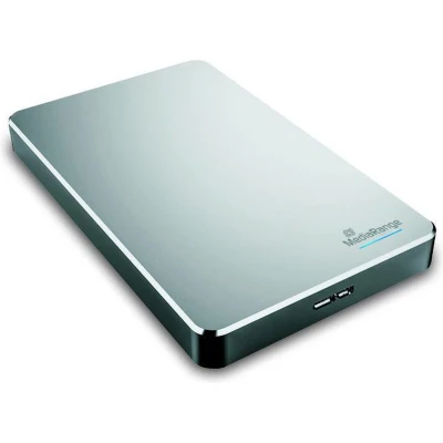 Afbeelding van Harddisk MediaRange usb 3.0 Externe HDD 2TB zilver harde schijf 2 TB Windows Mac Linux
