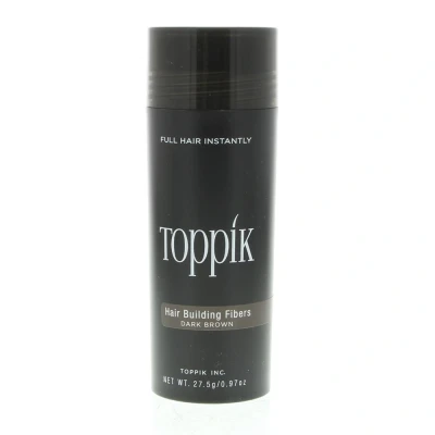 Afbeelding van Toppik Hair Building Fibers Dark Brown 27,5gr Haibu by Kapperskorting.com